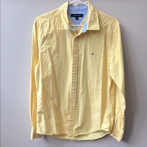 Yellow Tommy Hilfiger button shirt